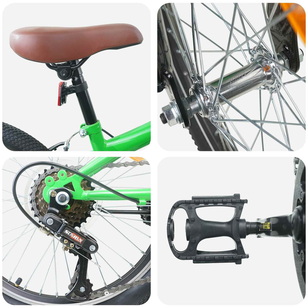 Bicicleta de Montanha 24 Polegadas 6-Velocidade para 8-12 anos — foto 4