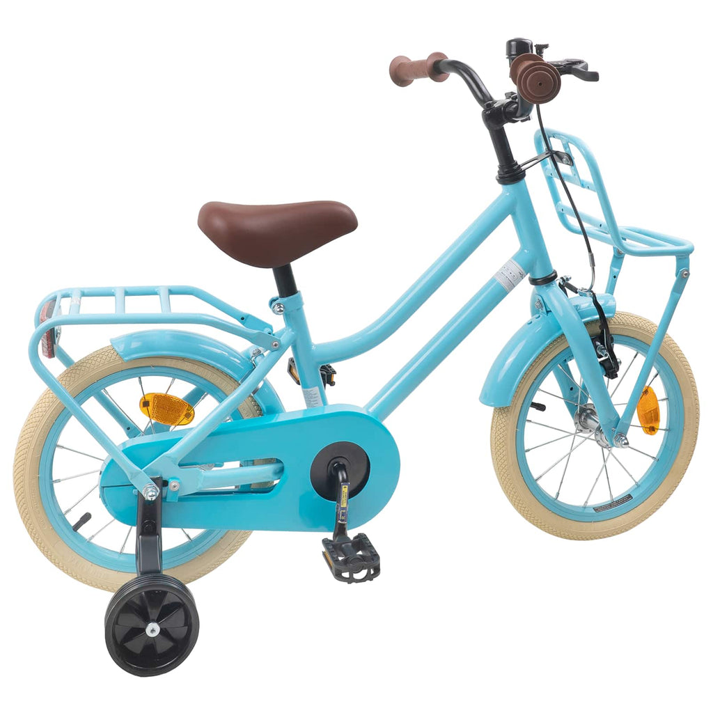 Bicicleta Infantil 12 Polegadas para 2-4 anos Azul-Claro — foto 3