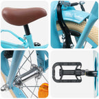 Bicicleta Infantil 12 Polegadas para 2-4 anos Azul-Claro — foto 4