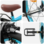 Bicicleta Infantil 12 Polegadas para 2-4 anos Azul-Claro — foto 4