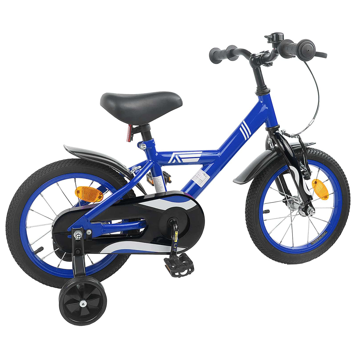 Bicicleta Infantil 12 Polegadas para 2-4 anos Azul Escuro — foto 3