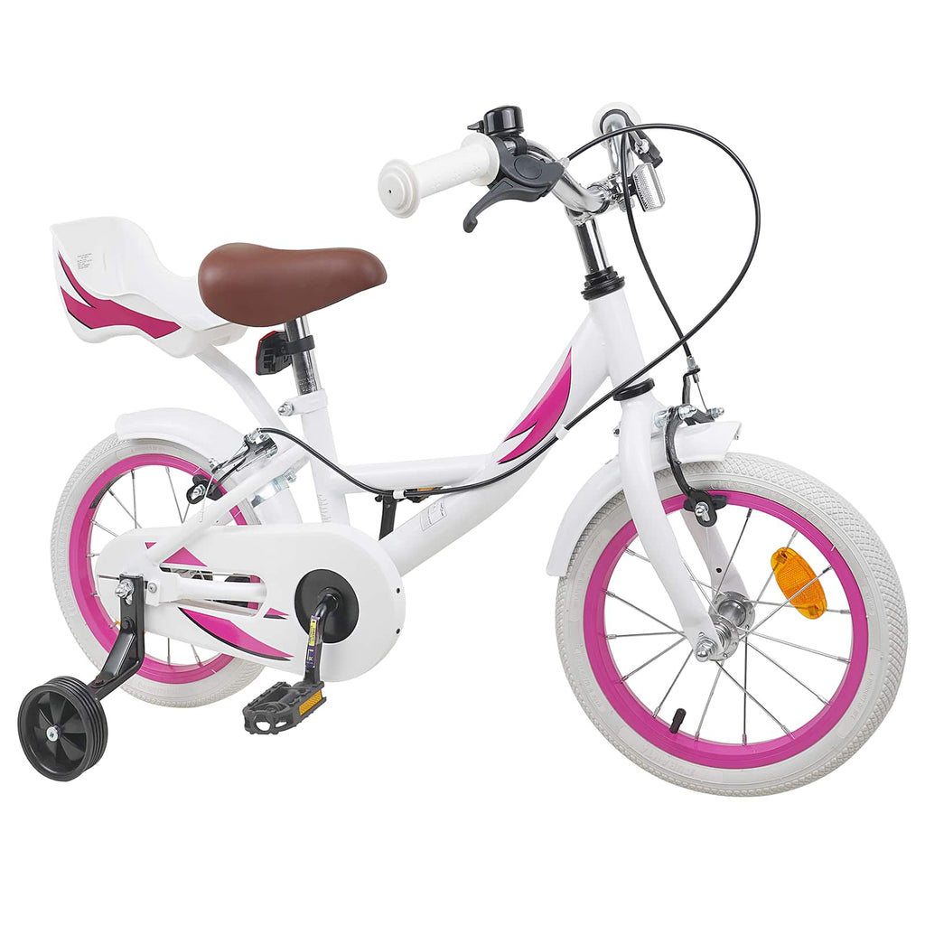 Bicicleta Infantil 12 Polegadas para 2-4 anos Branco — foto 2