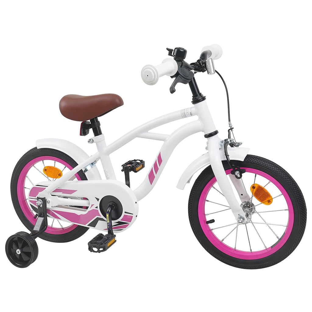 Bicicleta Infantil 12 Polegadas para 2-4 anos Branco — foto 2