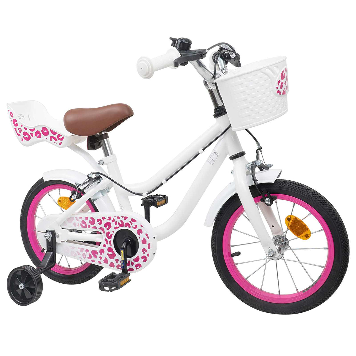 Bicicleta Infantil 12 Polegadas para 2-4 anos Branco — foto 2