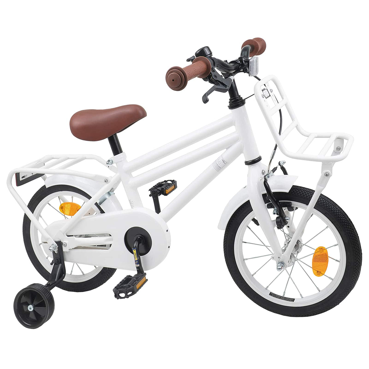 Bicicleta Infantil 12 Polegadas para 2-4 anos Branco — foto 2