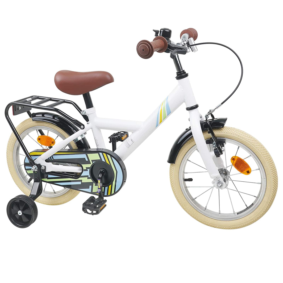 Bicicleta Infantil 12 Polegadas para 2-4 anos Branco — foto 2