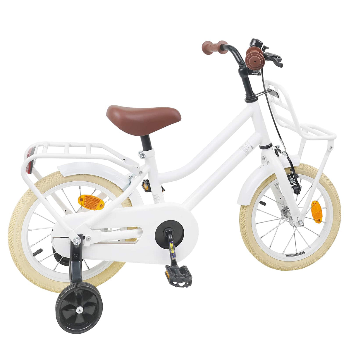 Bicicleta Infantil 12 Polegadas para 2-4 anos Branco — foto 3