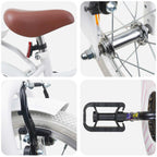 Bicicleta Infantil 12 Polegadas para 2-4 anos Branco — foto 4