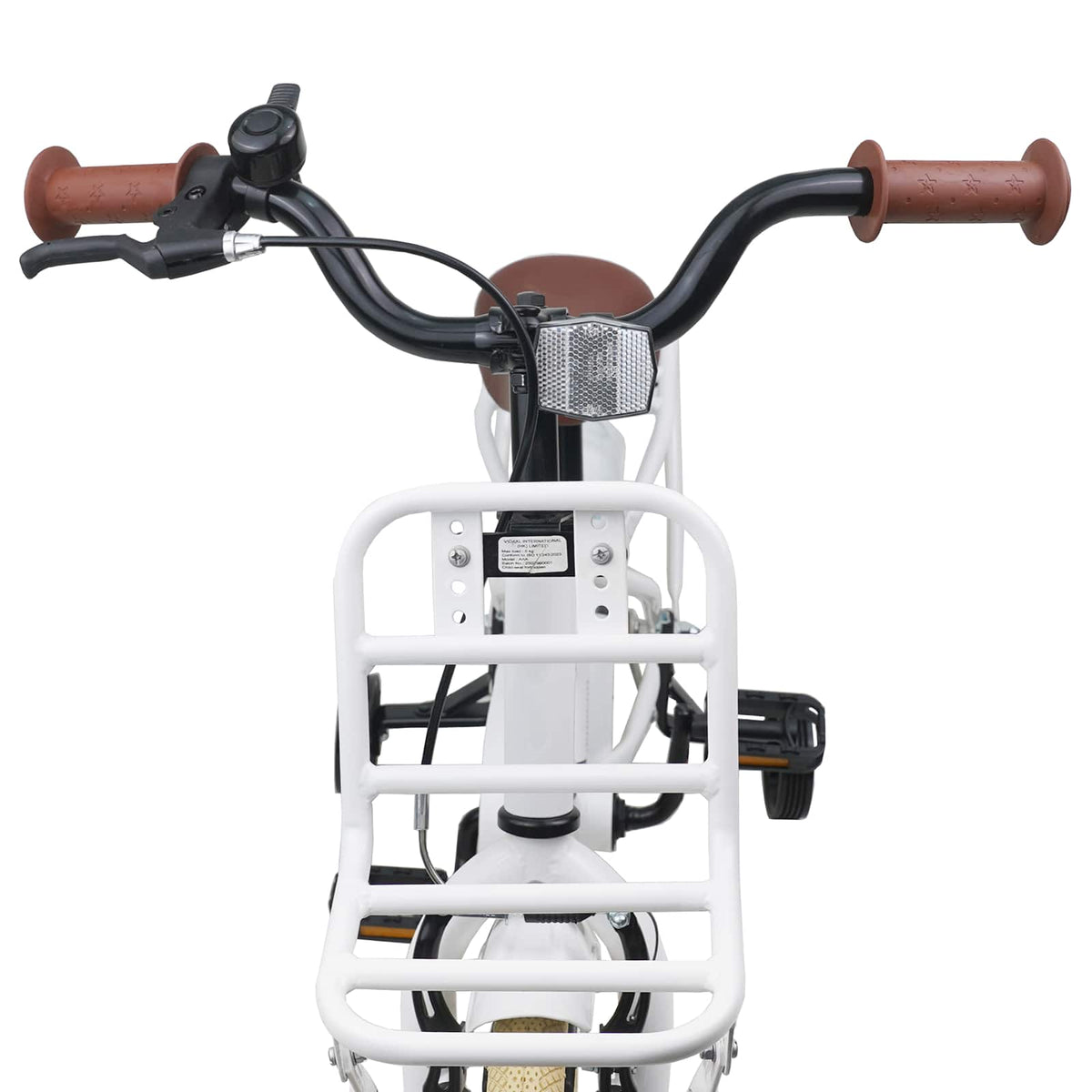 Bicicleta Infantil 12 Polegadas para 2-4 anos Branco — foto 5