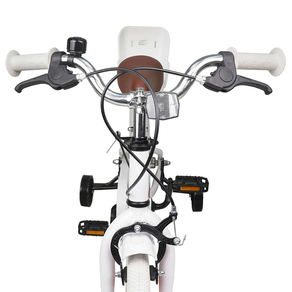 Bicicleta Infantil 12 Polegadas para 2-4 anos Branco — foto 5