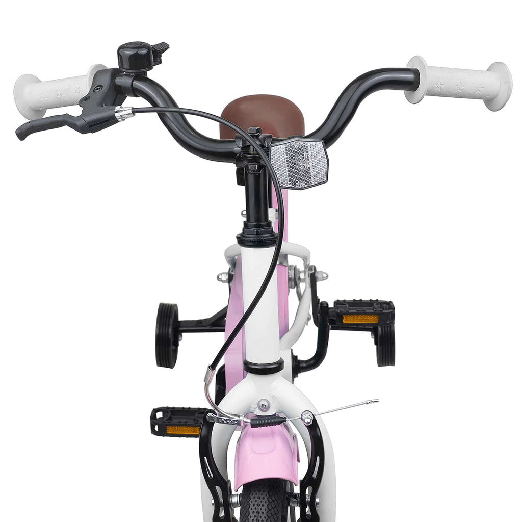 Bicicleta Infantil 12 Polegadas para 2-4 anos Branco — foto 5