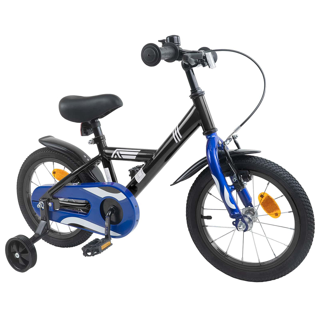 Bicicleta Infantil 12 Polegadas para 2-4 anos Preto — foto 2