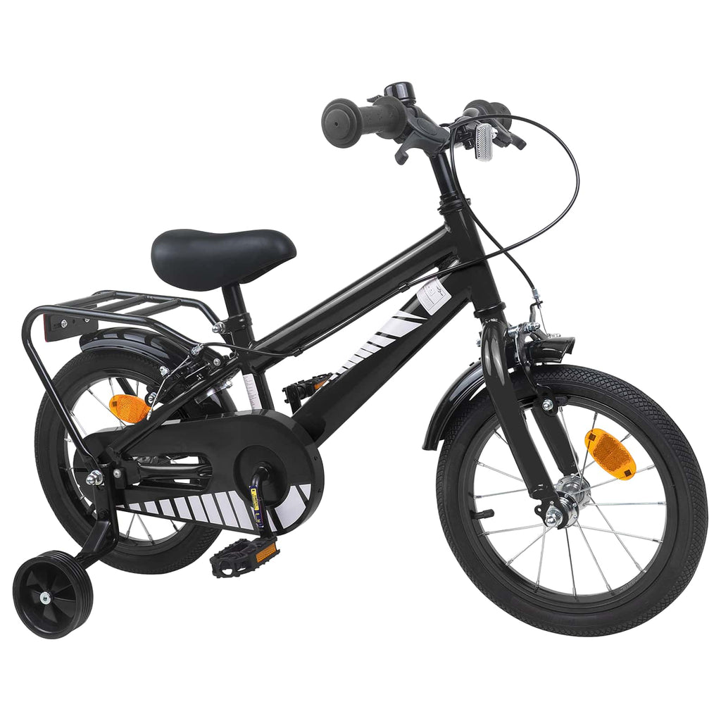 Bicicleta Infantil 12 Polegadas para 2-4 anos Preto — foto 2