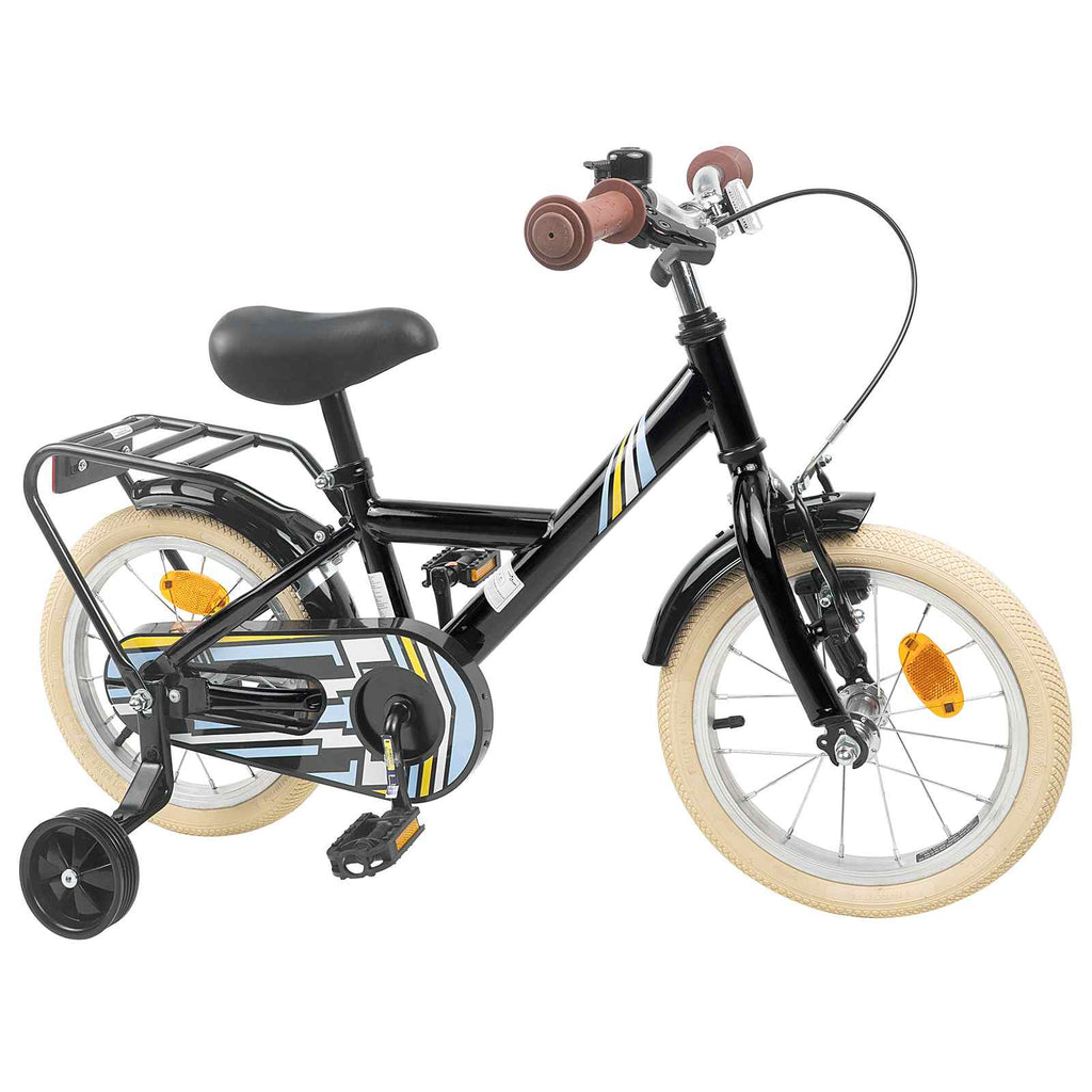 Bicicleta Infantil 12 Polegadas para 2-4 anos Preto — foto 2