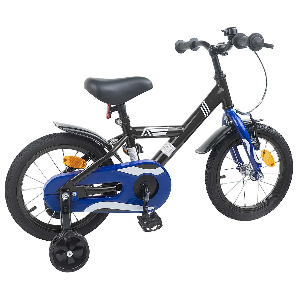 Bicicleta Infantil 12 Polegadas para 2-4 anos Preto — foto 3