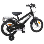 Bicicleta Infantil 12 Polegadas para 2-4 anos Preto — foto 3
