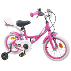Bicicleta Infantil 12 Polegadas para 2-4 anos Rosa — foto 2