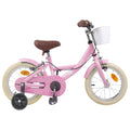 Bicicleta Infantil 12 Polegadas para 2-4 anos Rosa Claro — foto 1