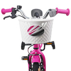 Bicicleta Infantil 12 Polegadas para 2-4 anos Rosa Escuro — foto 5