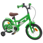 Bicicleta Infantil 12 Polegadas para 2-4 anos Verde — foto 2
