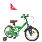 Bicicleta Infantil 12 Polegadas para 2-4 anos Verde — foto 2