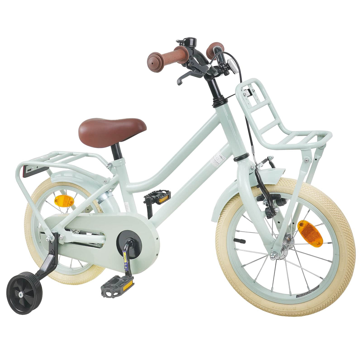 Bicicleta Infantil 12 Polegadas para 2-4 anos Verde Claro — foto 2