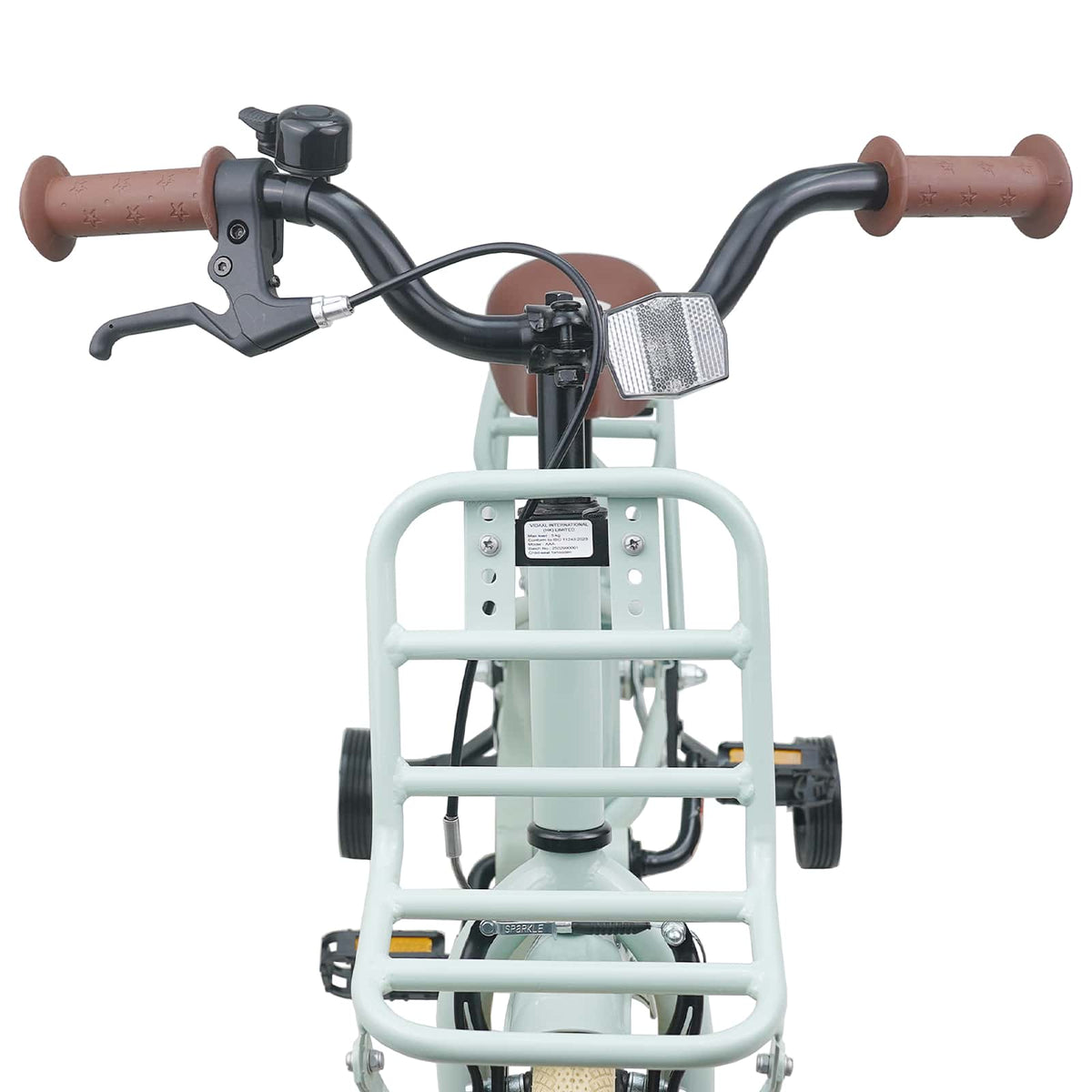 Bicicleta Infantil 12 Polegadas para 2-4 anos Verde Claro — foto 5