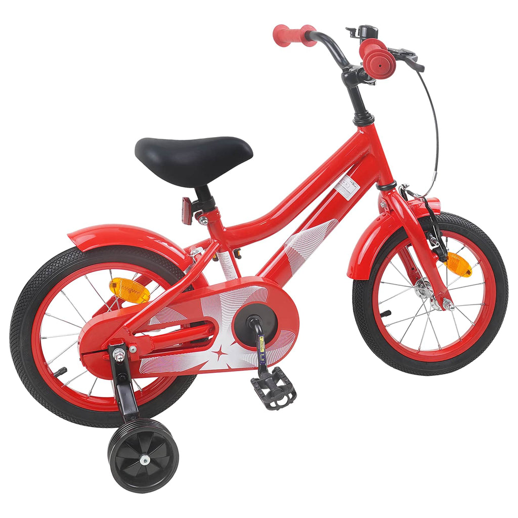 Bicicleta Infantil 12 Polegadas para 2-4 anos Vermelho — foto 3