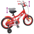 Bicicleta Infantil 12 Polegadas para 2-4 anos Vermelho — foto 7