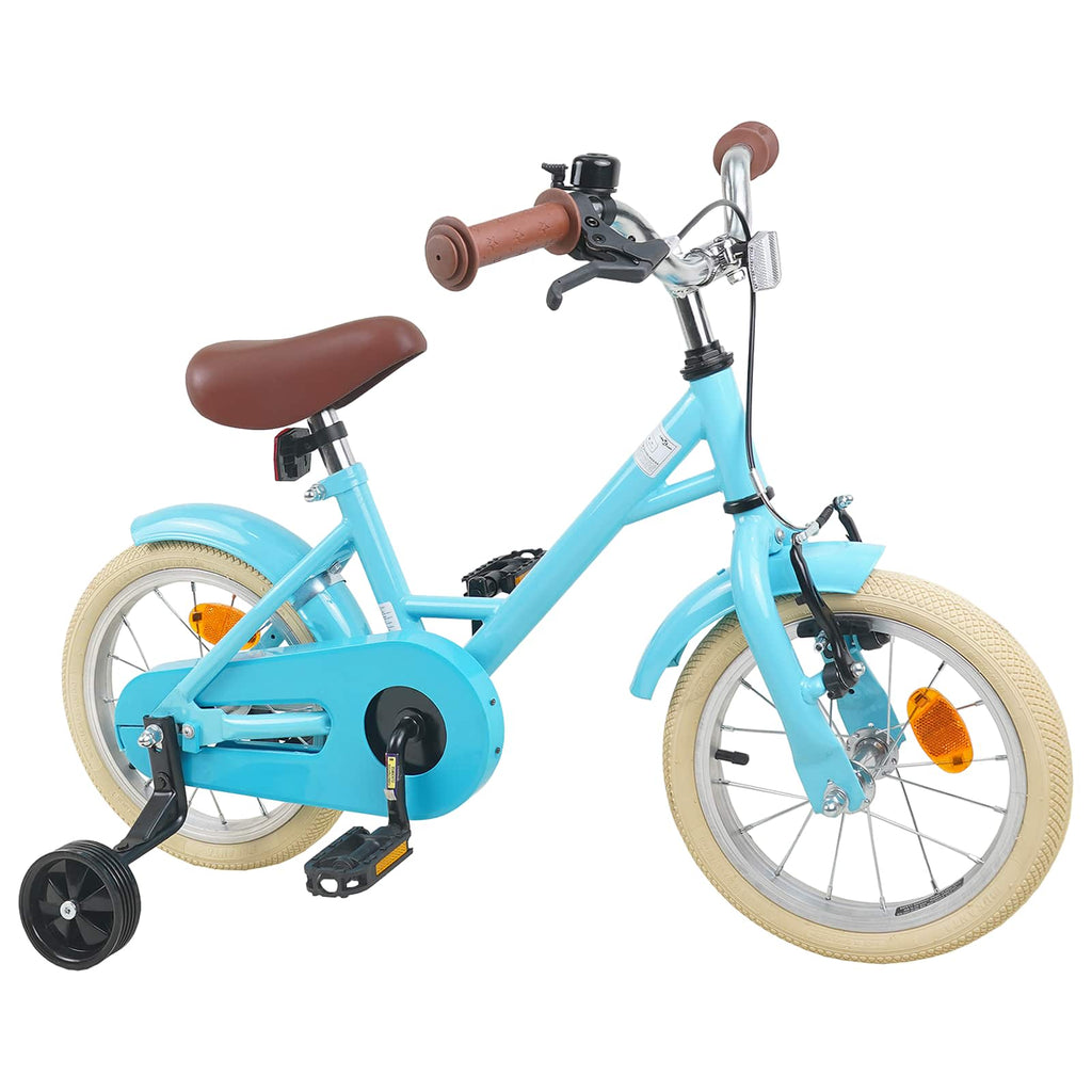 Bicicleta Infantil 14 Polegadas para 3 a 5 anos Azul-Claro — foto 2