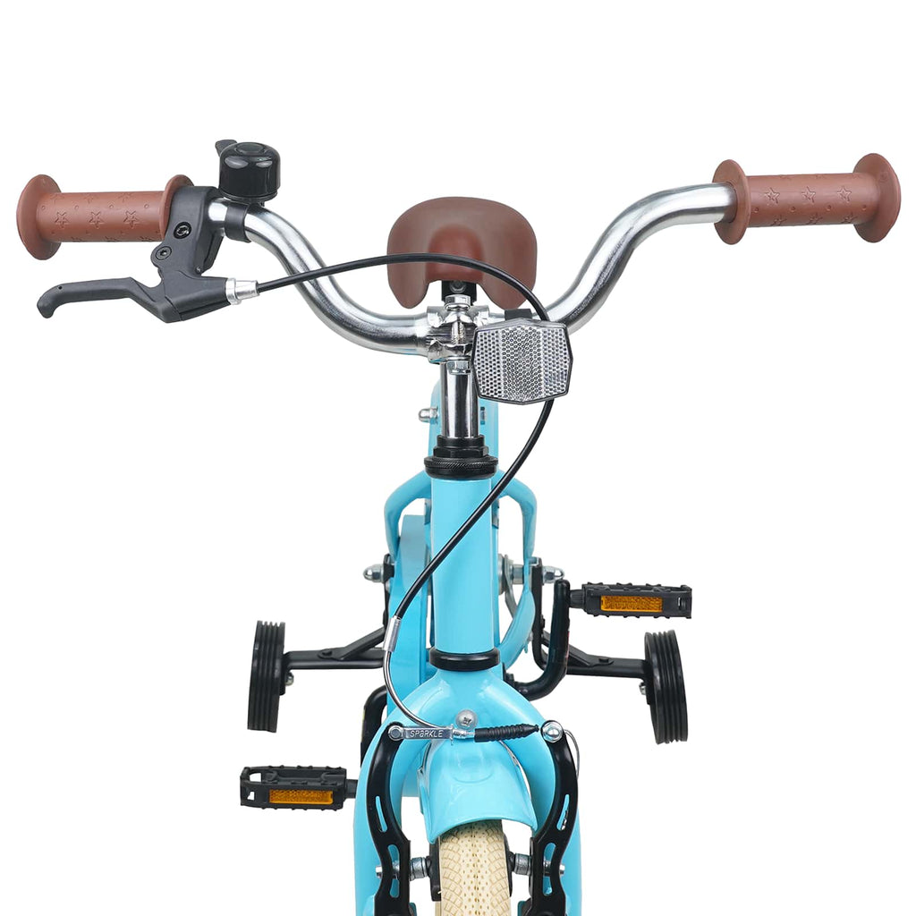 Bicicleta Infantil 14 Polegadas para 3 a 5 anos Azul-Claro — foto 5