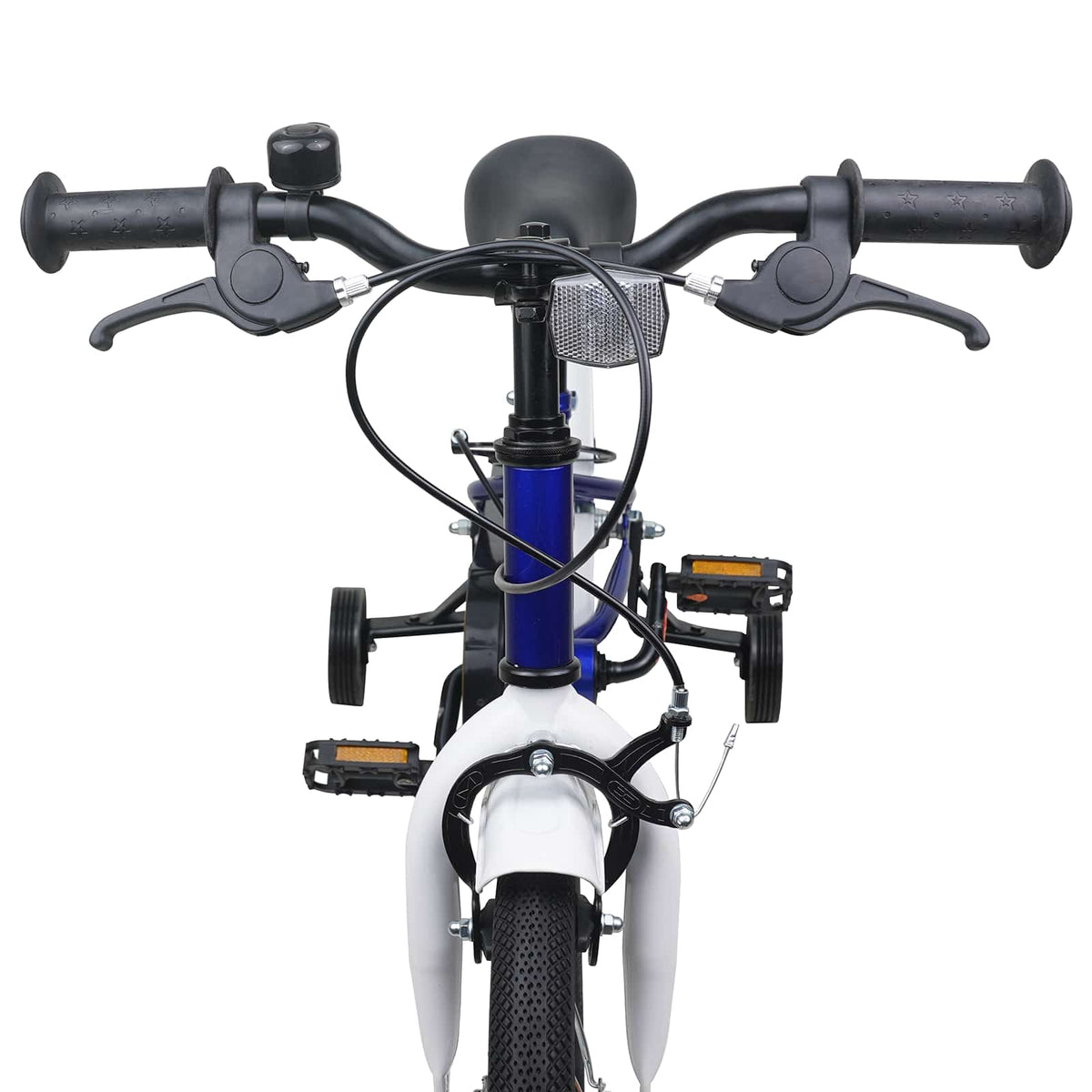 Bicicleta infantil 14 Polegadas para 3 a 5 anos Azul e Branco — foto 5