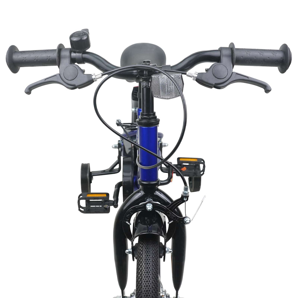 Bicicleta infantil 14 Polegadas para 3 a 5 anos Azul e Preto — foto 5