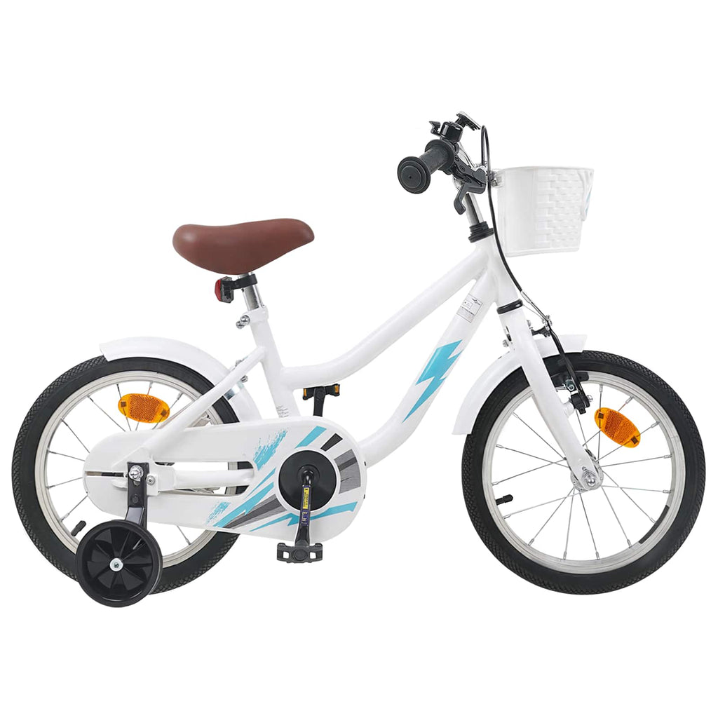 Bicicleta Infantil 14 Polegadas para 3 a 5 anos Branco — foto 1