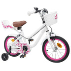 Bicicleta Infantil 14 Polegadas para 3 a 5 anos Branco — foto 2