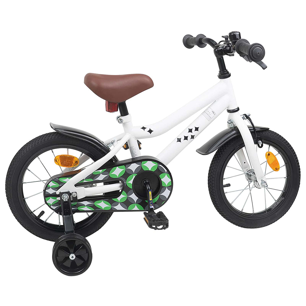 Bicicleta Infantil 14 Polegadas para 3 a 5 anos Branco — foto 3