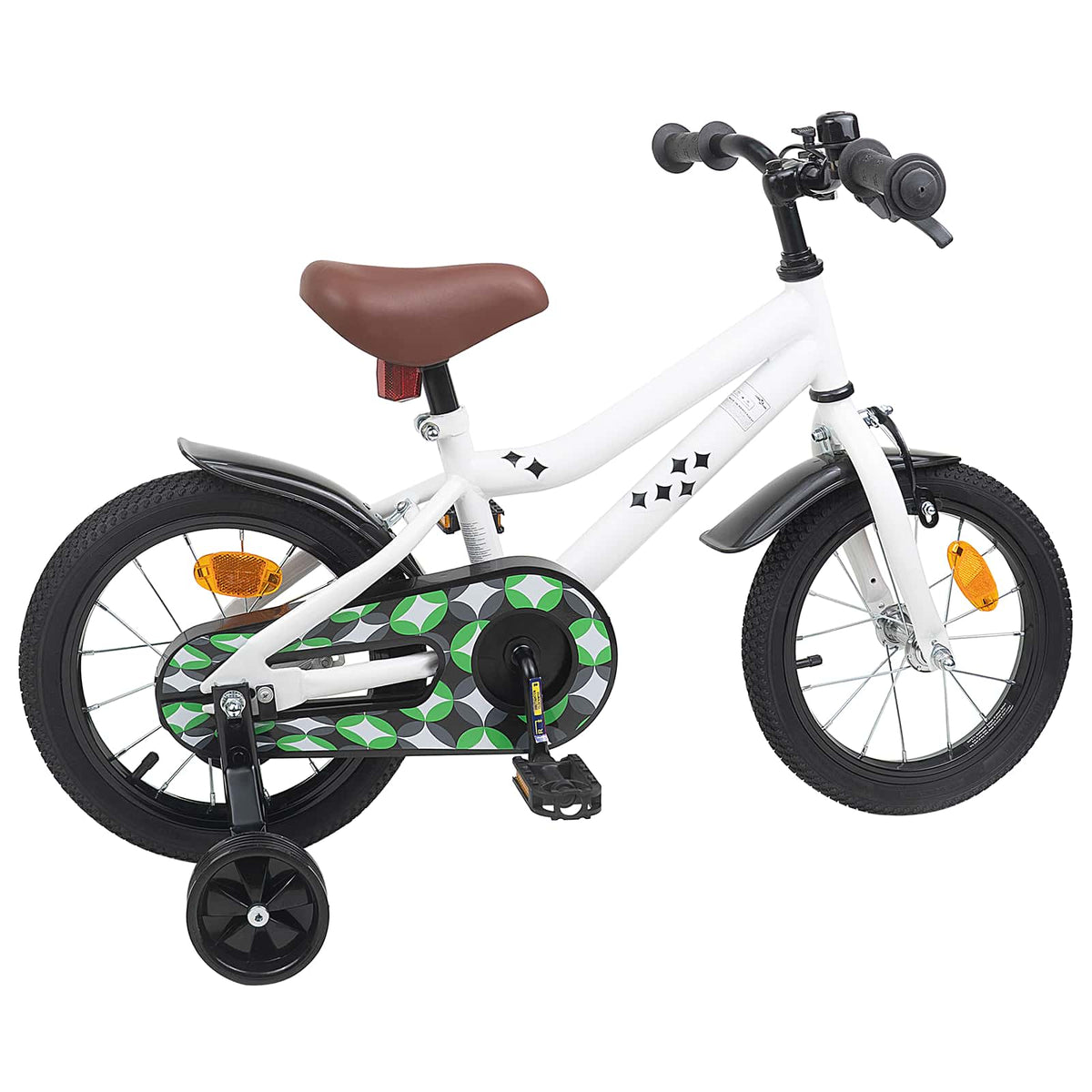 Bicicleta Infantil 14 Polegadas para 3 a 5 anos Branco — foto 3