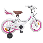 Bicicleta Infantil 14 Polegadas para 3 a 5 anos Branco — foto 3