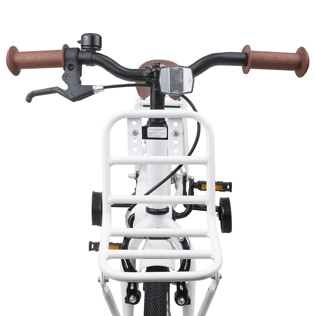Bicicleta Infantil 14 Polegadas para 3 a 5 anos Branco — foto 5