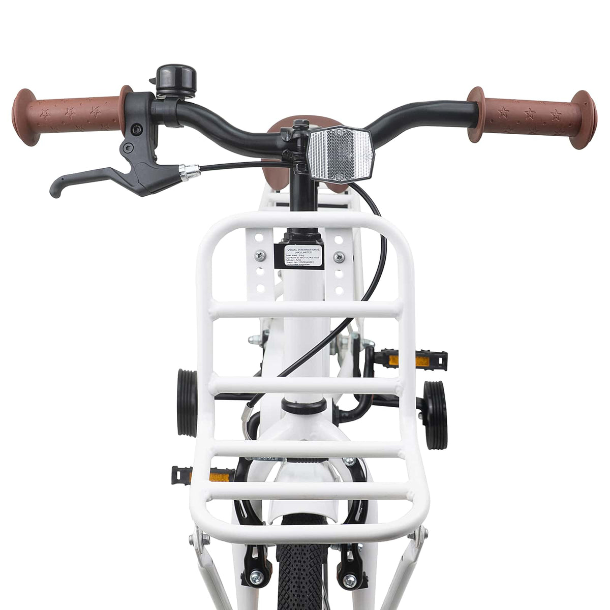 Bicicleta Infantil 14 Polegadas para 3 a 5 anos Branco — foto 5