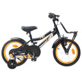 Bicicleta Infantil 14 Polegadas para 3 a 5 anos Laranja e Preto — foto 1