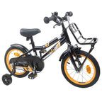 Bicicleta Infantil 14 Polegadas para 3 a 5 anos Laranja e Preto — foto 2
