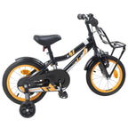 Bicicleta Infantil 14 Polegadas para 3 a 5 anos Laranja e Preto — foto 3