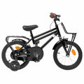 Bicicleta Infantil 14 Polegadas para 3 a 5 anos Preto — foto 1