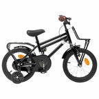 Bicicleta Infantil 14 Polegadas para 3 a 5 anos Preto — foto 1