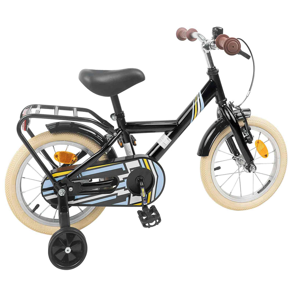 Bicicleta Infantil 14 Polegadas para 3 a 5 anos Preto — foto 3