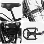 Bicicleta Infantil 14 Polegadas para 3 a 5 anos Preto — foto 4