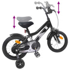 Bicicleta Infantil 14 Polegadas para 3 a 5 anos Preto — foto 7