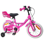 Bicicleta Infantil 14 Polegadas para 3 a 5 anos Rosa — foto 2