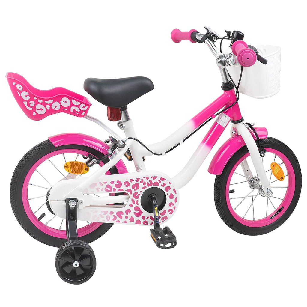 Bicicleta Infantil 14 Polegadas para 3 a 5 anos Rosa — foto 3
